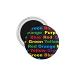 Red-yellow-blue-green-purple 1.75  Magnets