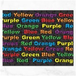 Red-yellow-blue-green-purple Rectangular Jigsaw Puzzl