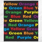 Red-yellow-blue-green-purple Canvas 8  x 10 