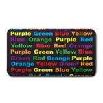 Red-yellow-blue-green-purple Medium Bar Mat