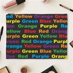 Red-yellow-blue-green-purple Cosmetic Bag (XL)