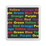 Red-yellow-blue-green-purple Memory Card Reader (Square)