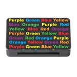 Red-yellow-blue-green-purple Memory Card Reader with CF