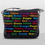 Red-yellow-blue-green-purple Messenger Bag