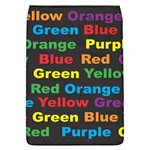 Red-yellow-blue-green-purple Removable Flap Cover (L)