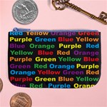 Red-yellow-blue-green-purple Large Coin Purse