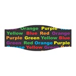 Red-yellow-blue-green-purple Stretchable Headband