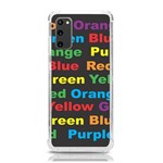 Red-yellow-blue-green-purple Samsung Galaxy S20 6.2 Inch TPU UV Case