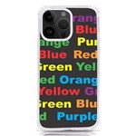 Red-yellow-blue-green-purple iPhone 14 Pro Max TPU UV Print Case