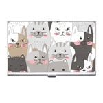 Cute Cats Seamless Pattern Business Card Holder