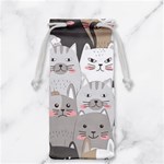 Cute Cats Seamless Pattern Jewelry Bag