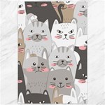 Cute Cats Seamless Pattern Canvas 12  x 18 