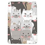 Cute Cats Seamless Pattern Removable Flap Cover (L)