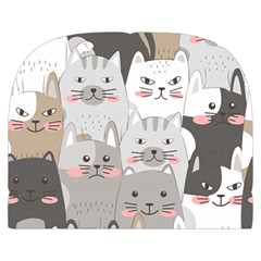Cute Cats Seamless Pattern Make Up Case (Small) from ArtsNow.com Back