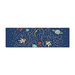 Cat-cosmos-cosmonaut-rocket Sticker (Bumper)