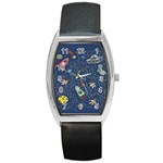 Cat-cosmos-cosmonaut-rocket Barrel Style Metal Watch