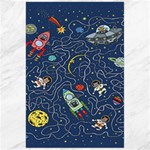 Cat-cosmos-cosmonaut-rocket Canvas 24  x 36 