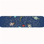 Cat-cosmos-cosmonaut-rocket Large Bar Mat