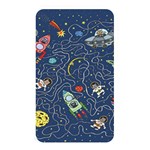 Cat-cosmos-cosmonaut-rocket Memory Card Reader (Rectangular)