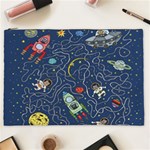 Cat-cosmos-cosmonaut-rocket Cosmetic Bag (XXL)