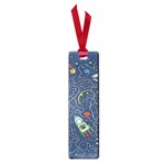 Cat-cosmos-cosmonaut-rocket Small Book Marks