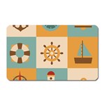 Nautical-elements-collection Magnet (Rectangular)