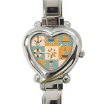 Nautical-elements-collection Heart Italian Charm Watch