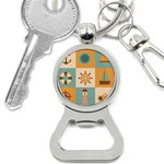 Nautical-elements-collection Bottle Opener Key Chain