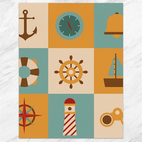 Nautical 17.8 x23.08  Canvas - 1
