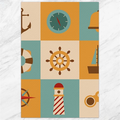Nautical 23.35 x34.74  Canvas - 1