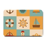 Nautical-elements-collection Small Doormat