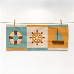 Nautical-elements-collection Hand Towel