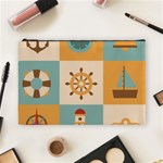 Nautical-elements-collection Cosmetic Bag (Large)