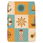 Nautical-elements-collection Removable Flap Cover (L)