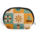 Nautical-elements-collection Accessory Pouch (Medium)