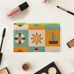 Nautical-elements-collection Cosmetic Bag (XS)