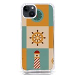 Nautical-elements-collection iPhone 14 Plus TPU UV Print Case