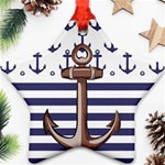 Anchor-background-design Ornament (Star)