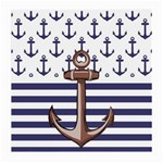 Anchor-background-design Medium Glasses Cloth