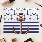 Anchor-background-design Cosmetic Bag (XL)