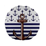 Anchor-background-design Standard 15  Premium Round Cushions