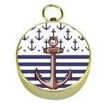 Anchor-background-design Gold Compasses