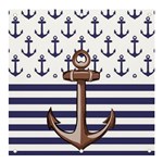 Anchor-background-design Banner and Sign 4  x 4 