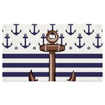 Anchor-background-design Banner and Sign 7  x 4 