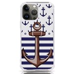 Anchor-background-design iPhone 13 Pro Max TPU UV Print Case