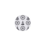 Marine-nautical-seamless-pattern-with-vintage-lighthouse-wheel 1  Mini Buttons