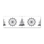 Marine-nautical-seamless-pattern-with-vintage-lighthouse-wheel Sticker (Bumper)