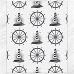 Marine-nautical-seamless-pattern-with-vintage-lighthouse-wheel Canvas 8  x 10 