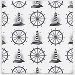 Marine-nautical-seamless-pattern-with-vintage-lighthouse-wheel Canvas 16  x 16 