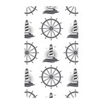 Marine-nautical-seamless-pattern-with-vintage-lighthouse-wheel Memory Card Reader (Rectangular)